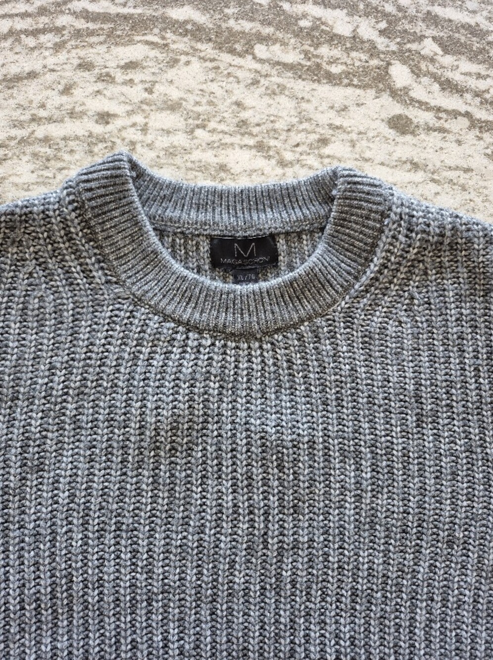 Magaschoni Men's Cable Knit Sweater New Size XL